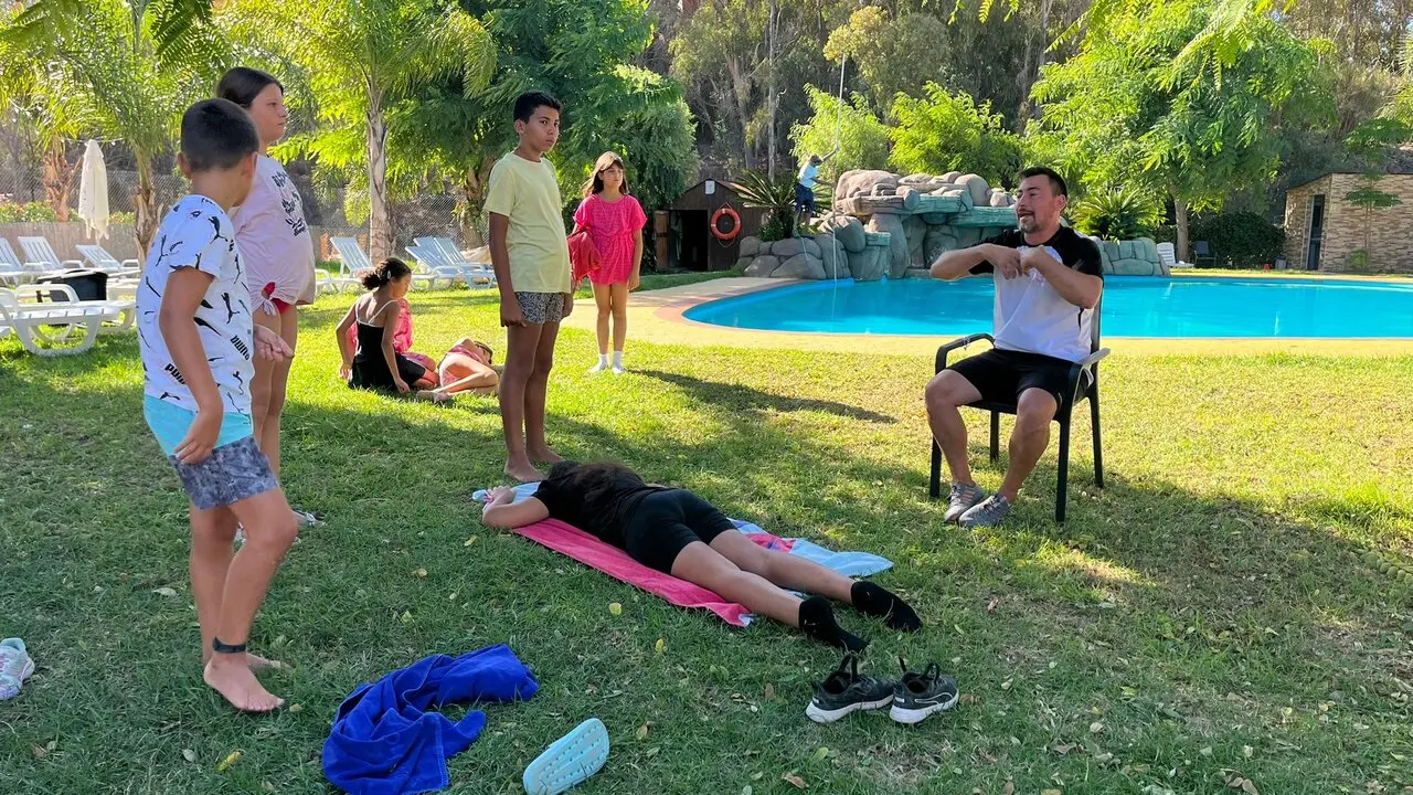 Campamento de verano en el complejo Miguel de Luque. 18