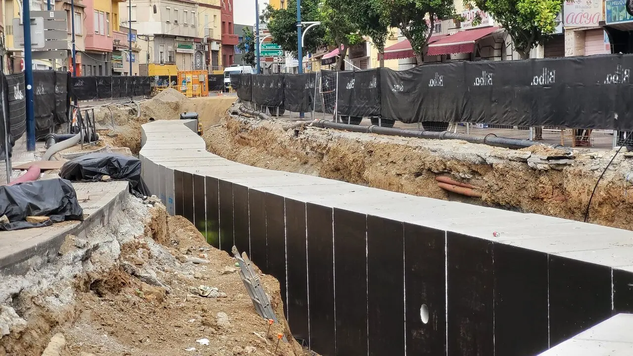  Las obras en Had&uacute; provocan el corte al tr&aacute;fico de una nueva zona 