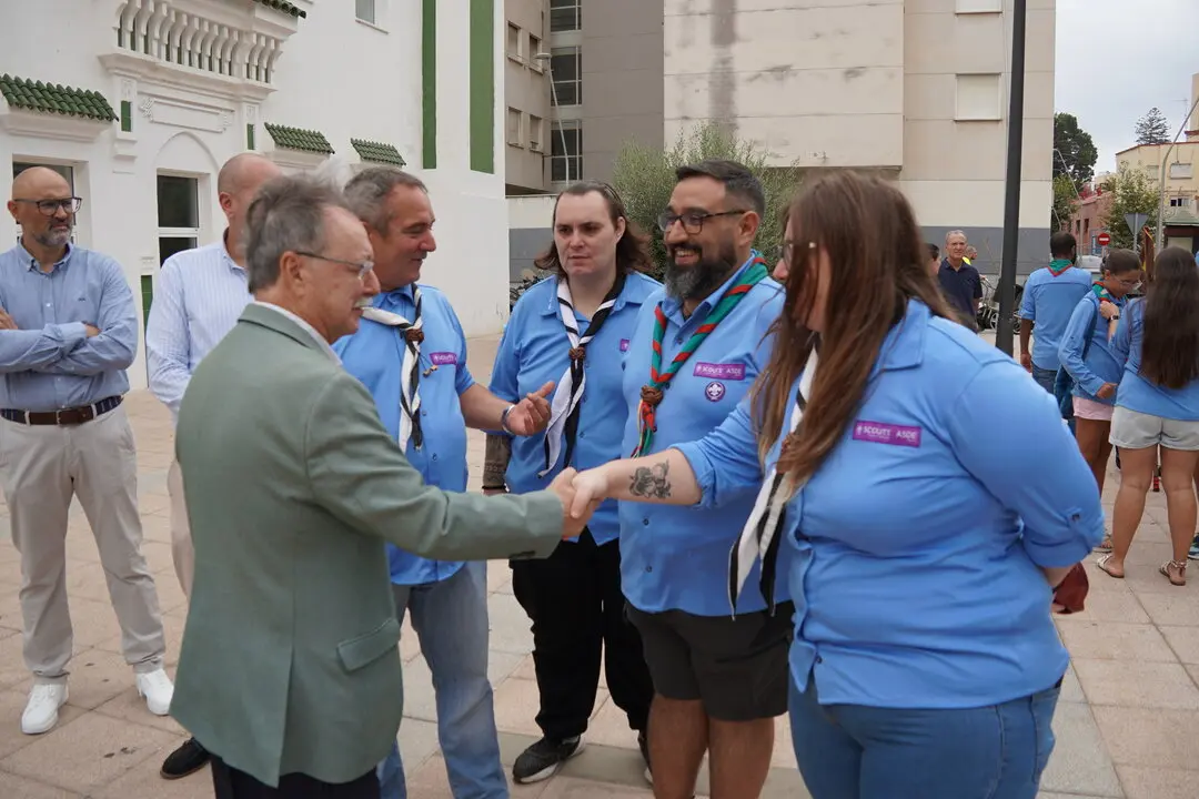 Los scouts celebran sus 110 a&ntilde;os de escultismo en la ciudad con una exposici&oacute;n fotogr&aacute;fica en la Estaci&oacute;n del Ferrocarril (3)