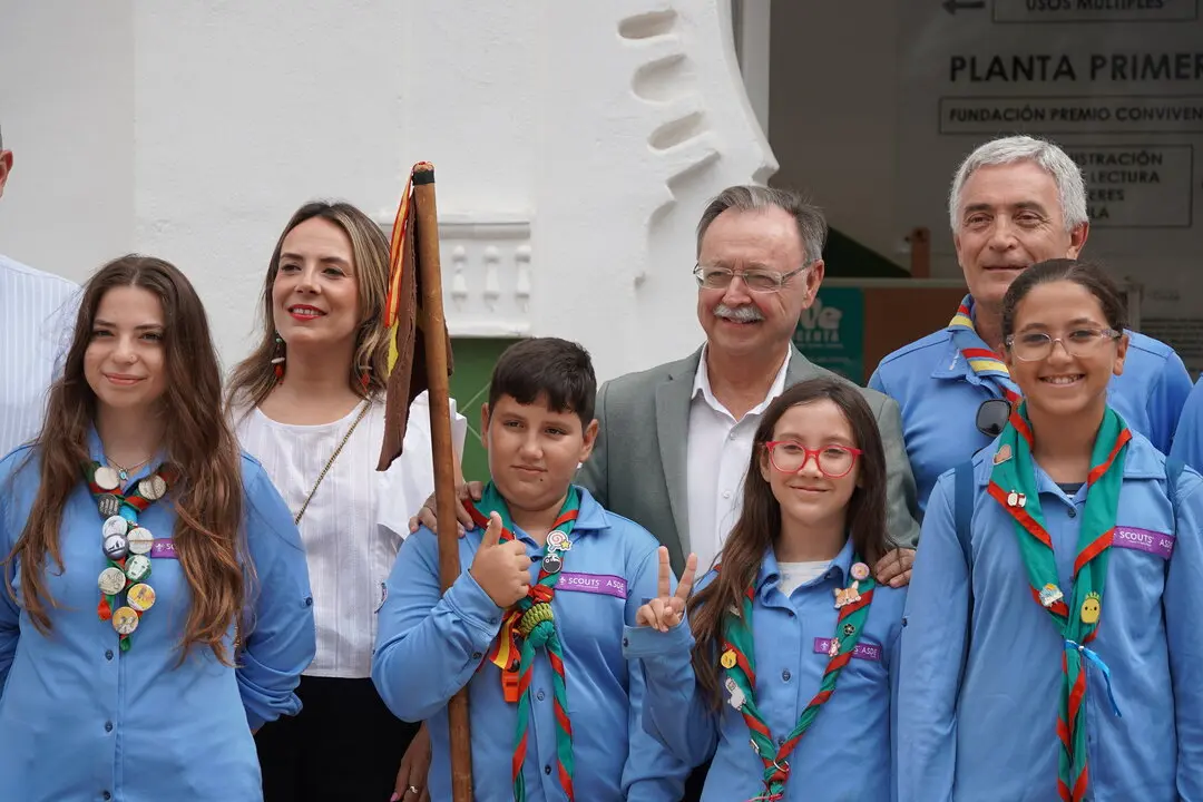 Los scouts celebran sus 110 a&ntilde;os de escultismo en la ciudad con una exposici&oacute;n fotogr&aacute;fica en la Estaci&oacute;n del Ferrocarril (5)
