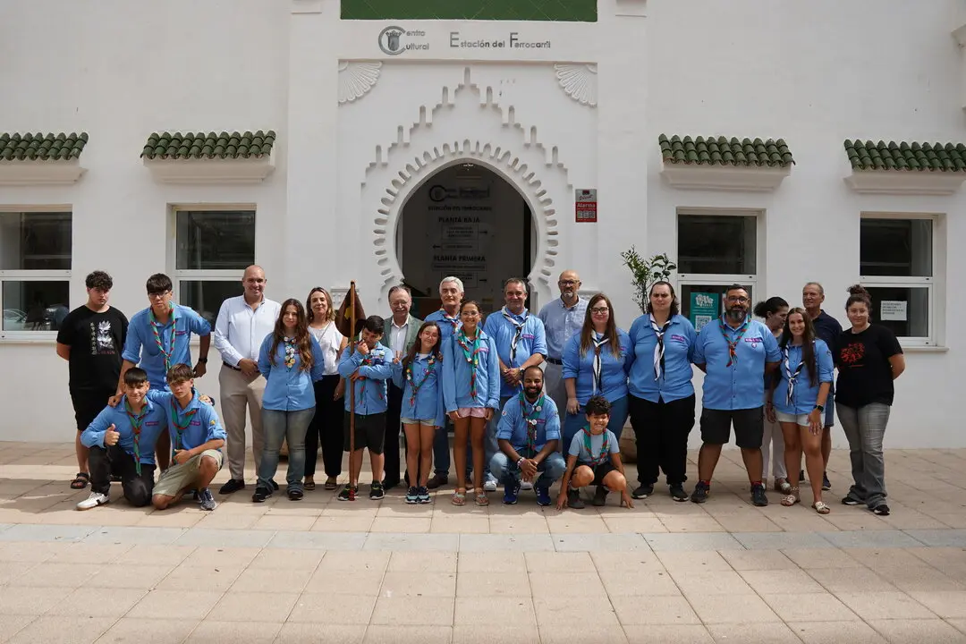 Los scouts celebran sus 110 a&ntilde;os de escultismo en la ciudad con una exposici&oacute;n fotogr&aacute;fica en la Estaci&oacute;n del Ferrocarril (6)