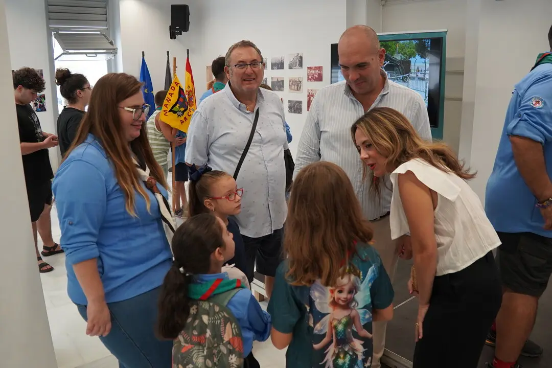 Los scouts celebran sus 110 a&ntilde;os de escultismo en la ciudad con una exposici&oacute;n fotogr&aacute;fica en la Estaci&oacute;n del Ferrocarril (14)