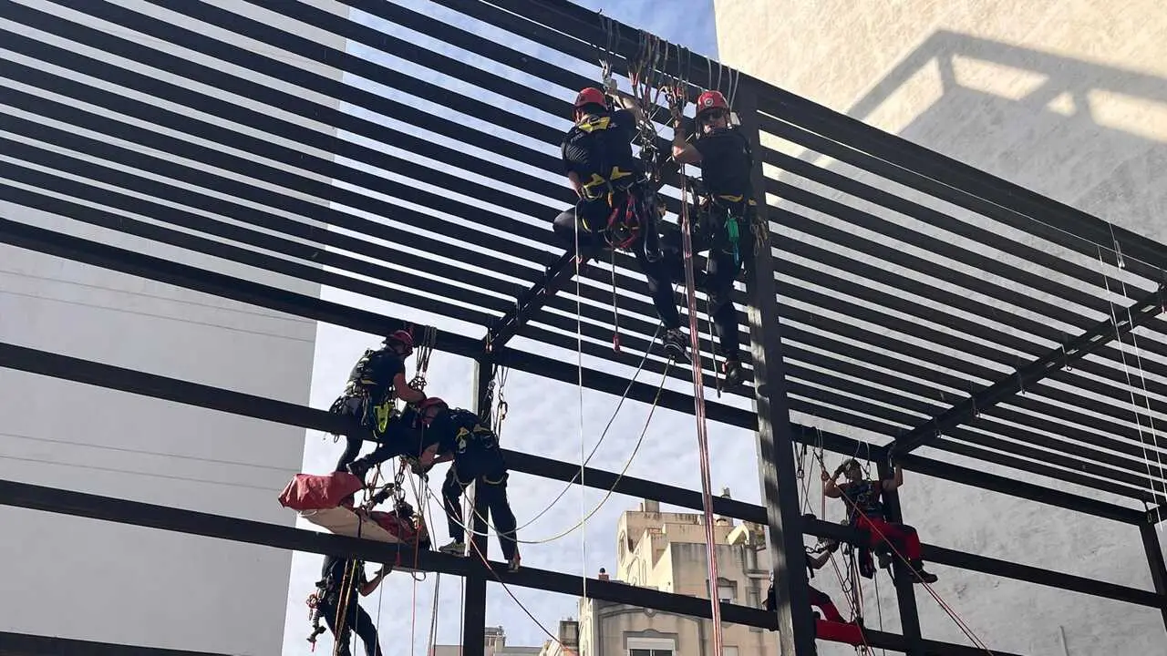 III Jornadas de Rescate de Bomberos de Ceuta.
