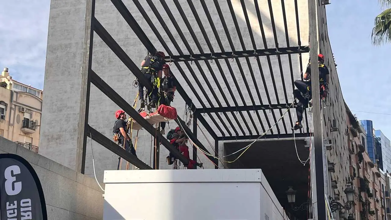 III Jornadas de Rescate de Bomberos de Ceuta.