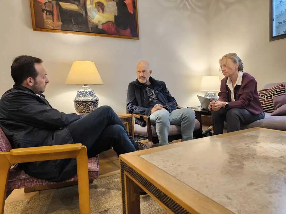 Reuni&oacute;n entre Vox y JUCIL / Cedida