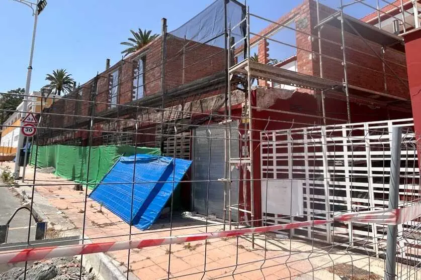 Estado de las obras del Centro de Crisis 24 horas en noviembre del a&ntilde;o pasado