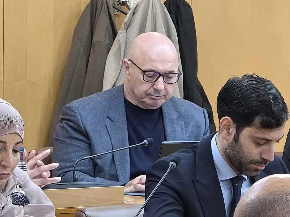  El consejero de Deportes, Nicola Cecchi, durante la sesi&oacute;n plenaria de este mi&eacute;rcoles / Laura Ortiz 