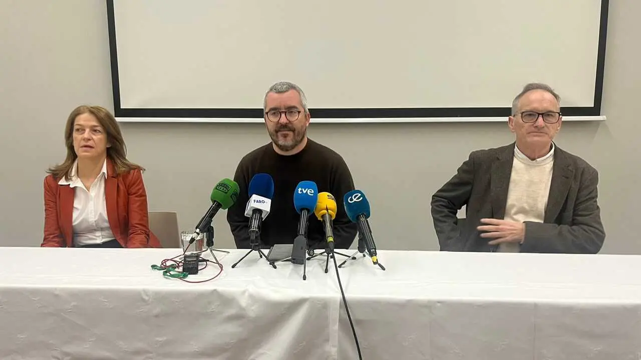 Por la izquierda, Isabel Mu&ntilde;oz, Javier Padilla y Jes&uacute;s Lopera.
