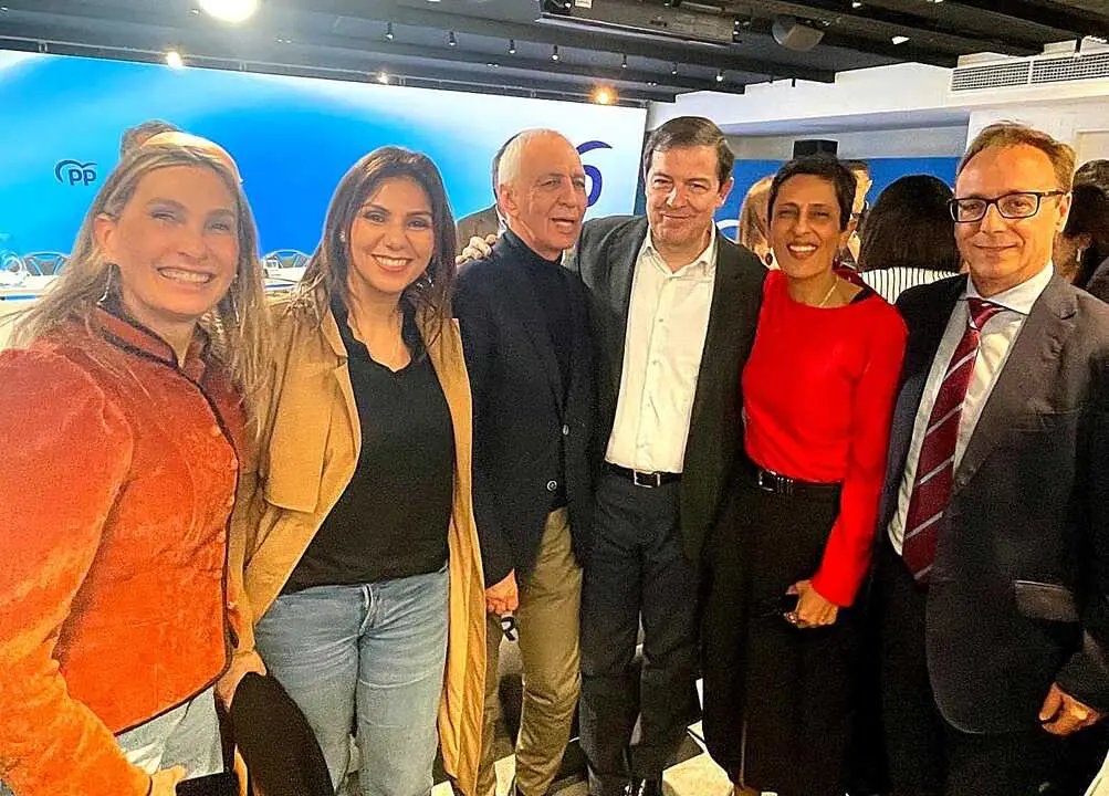 Miembros del PP de Ceuta en la Junta Directiva nacional.