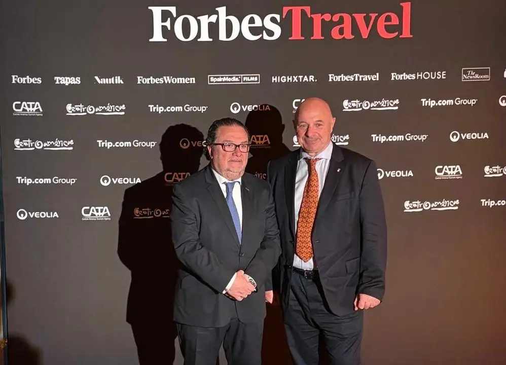 Un momento de la entrega de premios de Forbes Travel.