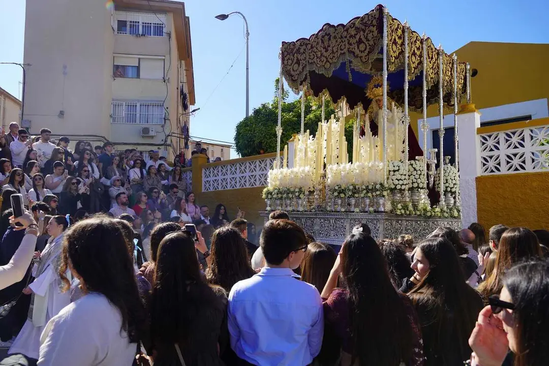 Salida de la Pollinica en el Domingo de Ramos.6