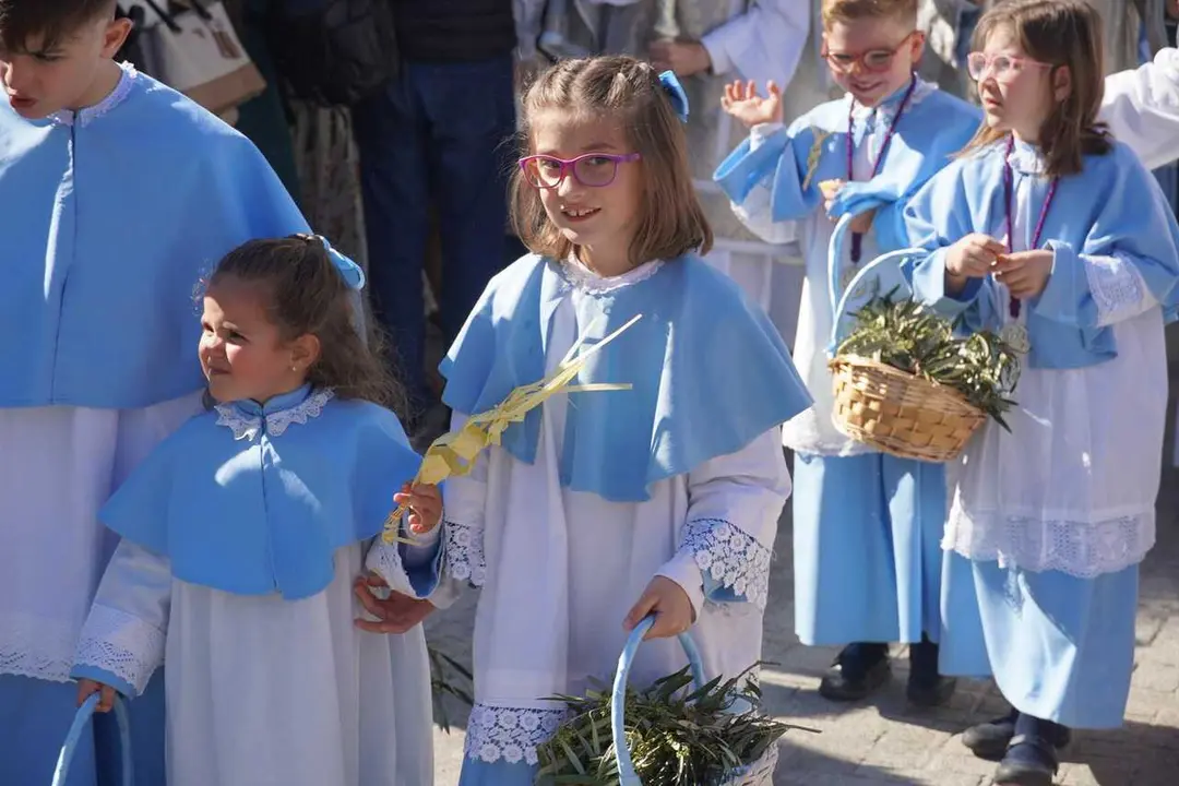 Salida de la Pollinica en el Domingo de Ramos.10