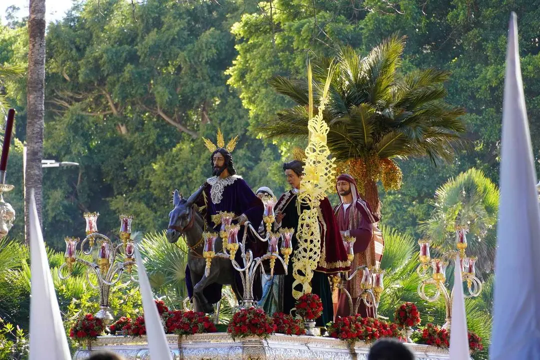 Salida de la Pollinica en el Domingo de Ramos.5