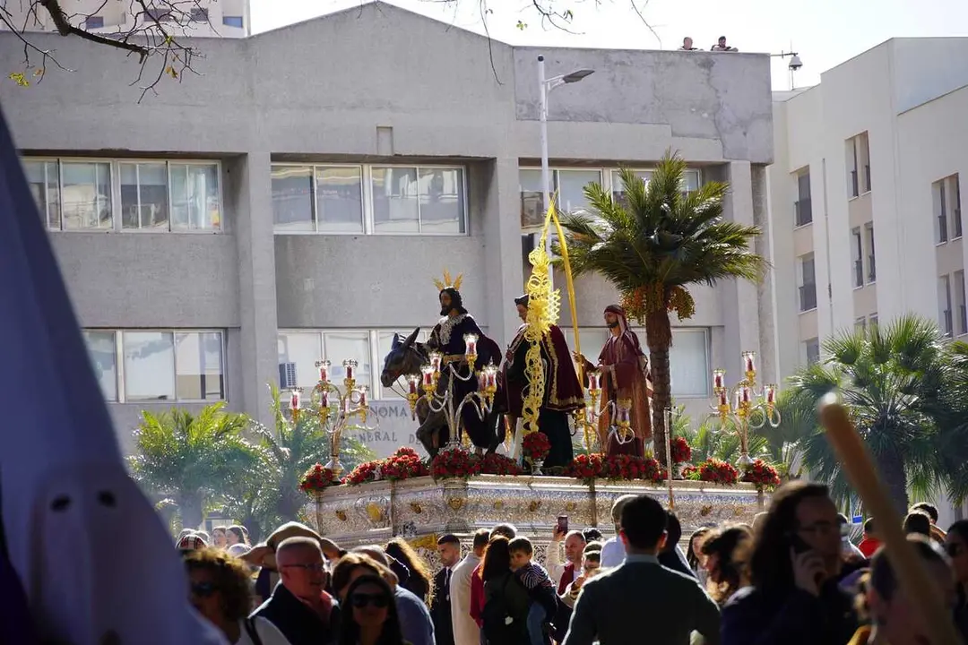 Salida de la Pollinica en el Domingo de Ramos.6