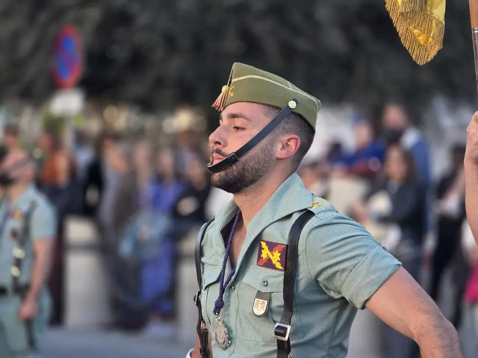 La Legi&oacute;n acompa&ntilde;a el Encuentro entre Nuestro Padre Jes&uacute;s Nazareno y la Sacrat&iacute;sima Virgen de la Esperanza en la Semana Santa 2026 (24)