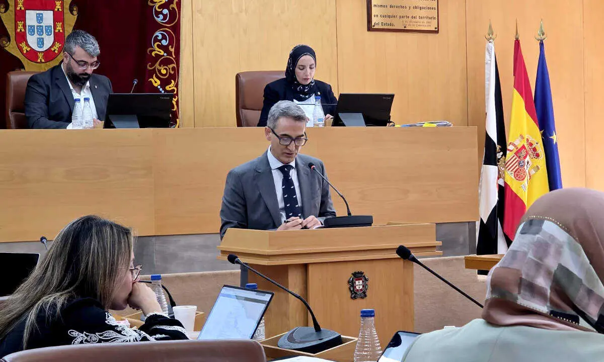  Sebasti&aacute;n Guerrero, portavoz del PSOE en la Asamblea de Ceuta  