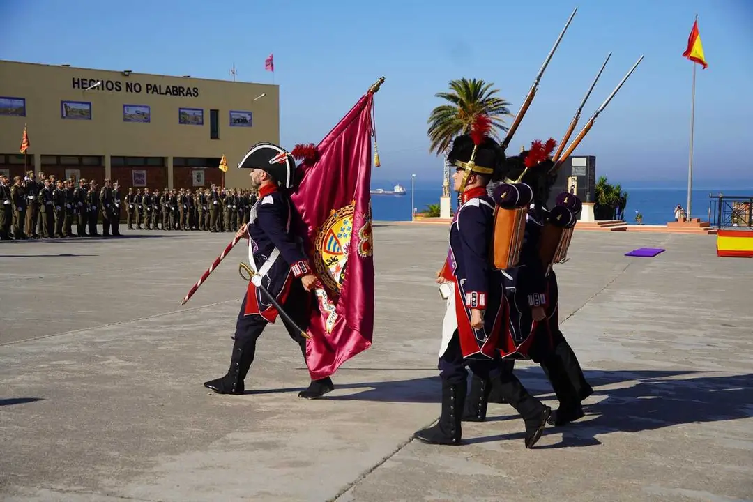 Parada militar por San Fernando en El Jaral.22
