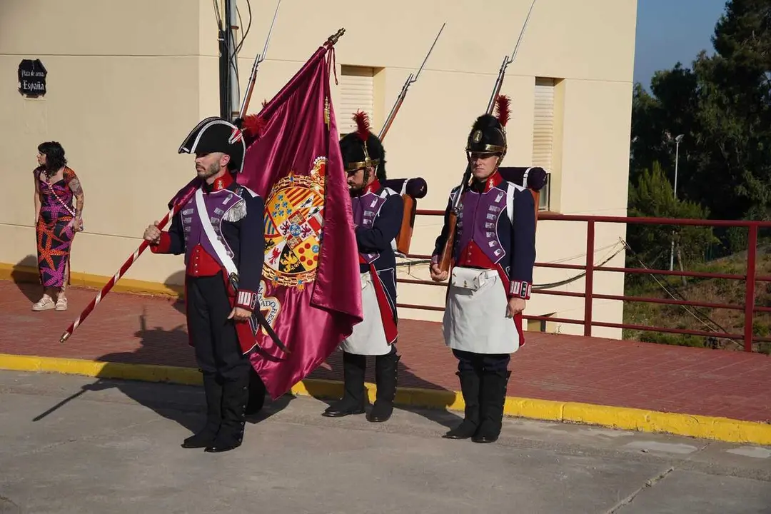 Parada militar por San Fernando en El Jaral.26