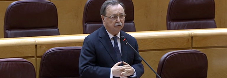 Juan Vivas compatrece en el Senado