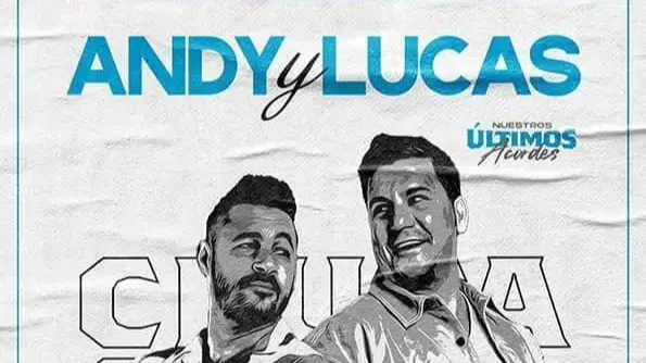Cartel de la actuaci&oacute;n de Andy y Lucas.