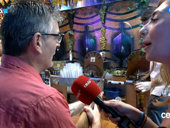 Atracci&oacute;n de tiro en la Feria.