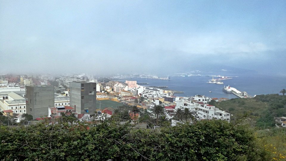 vista ceuta puerto