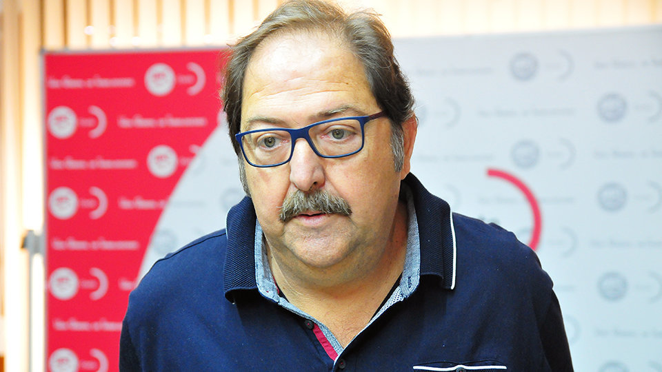 Juan Carlos Pérez, secretario general de UGT