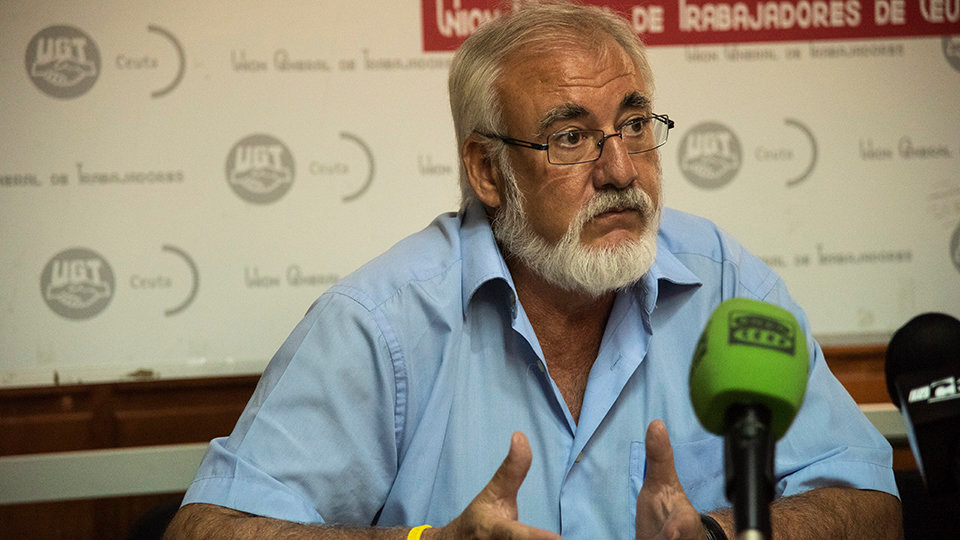 El secretario de política sindical federal de FICA-UGT, Jesús Ordóñez Gámez