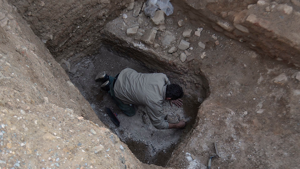 Excavación arqueológica en el Brull