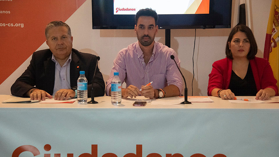 Julián Domínguez, Javier Hermoso y María Yéssica de Torres