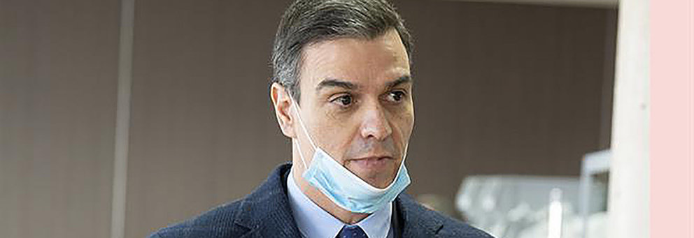 Pedro Sánchez mascarilla