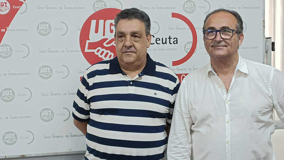 Antonio Oviedo y Ramón Sánchez, de FeSMC-UGT