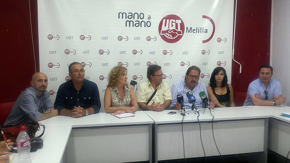 Reunión de UGT Ceuta y Melilla