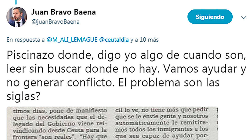 Twitter de Juan Bravo