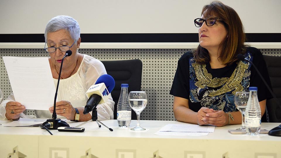María Miaja y María Jiménez, portavoces de EAPN