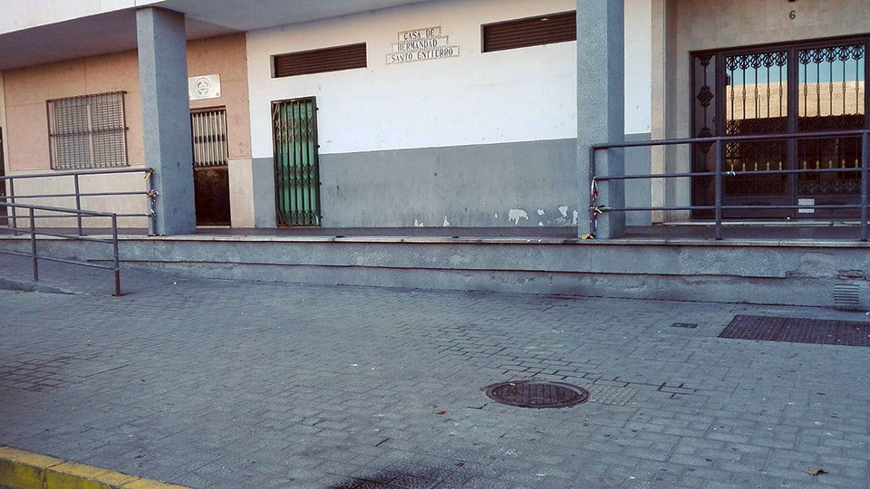 Barriada Estación de Ferrocarril, foto cedida por el PSOE