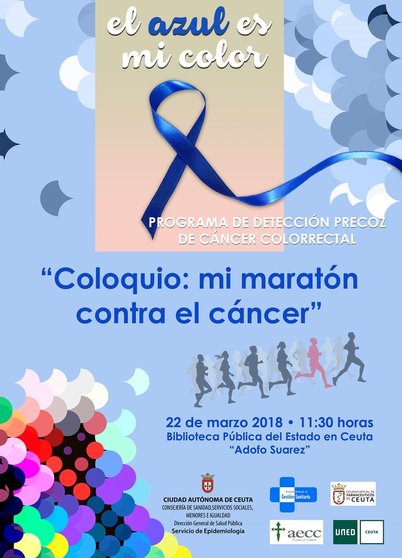 cartel libro maratón cáncer