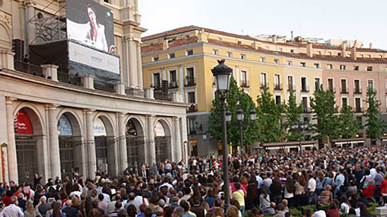 Ópera en la calle. Foto Teatro Real