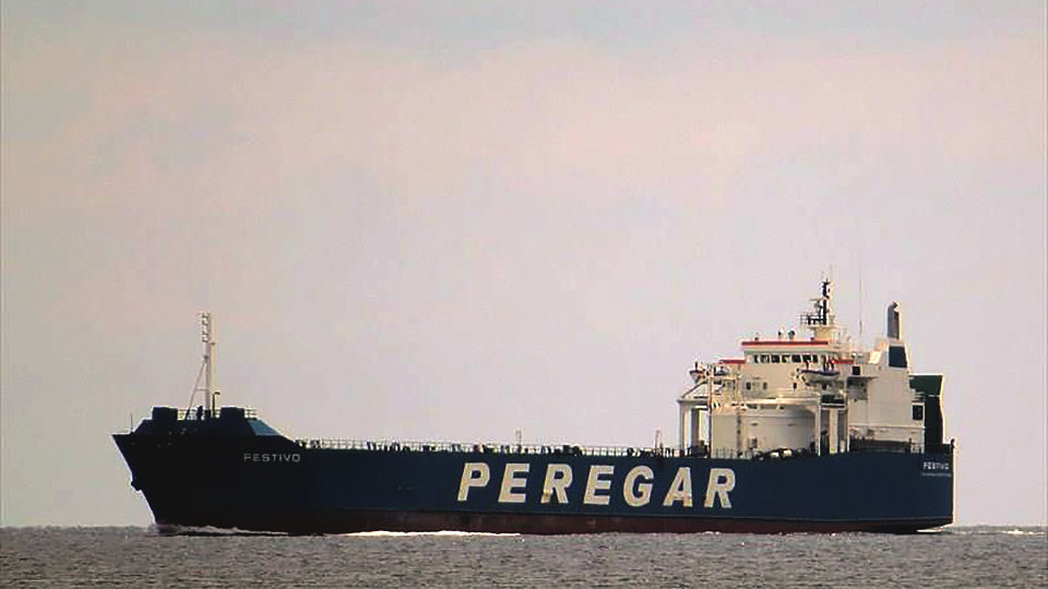 Buque de carga que unirá los puertos de Ceuta, Málaga y Tánger