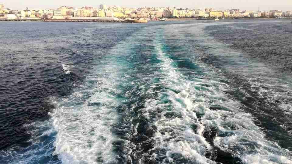 Ceuta vista desde el ferry