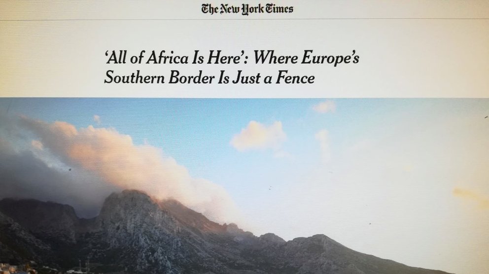 Artículo en la edición on line de The New York Times