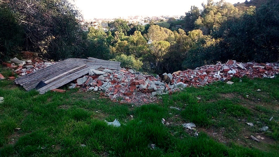 Vertedero de escombros Foto PSOE