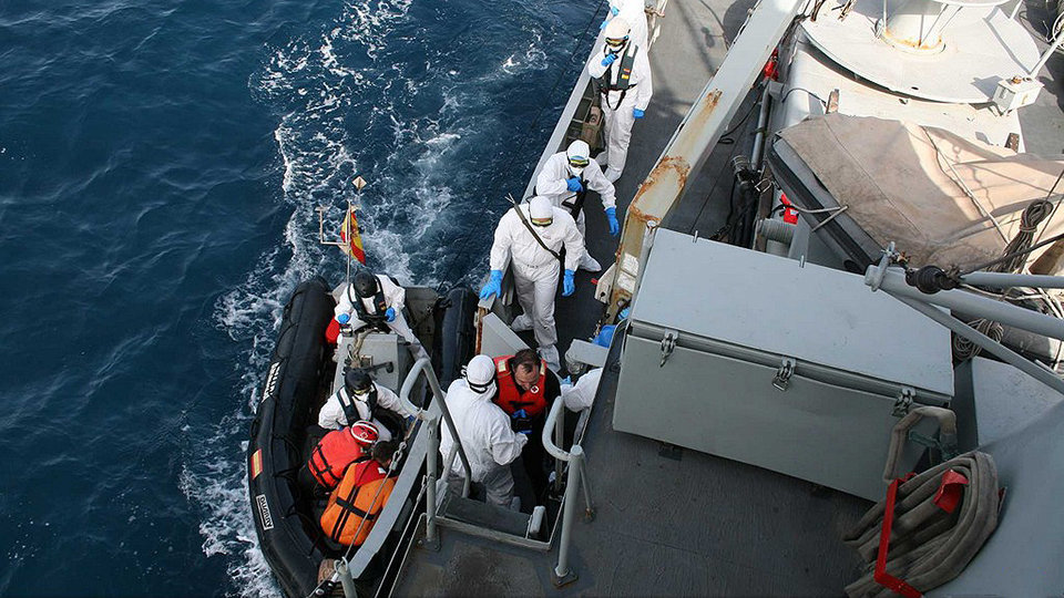 Maniobras de la Armada enmarcadas en la iniciativa MARSEC