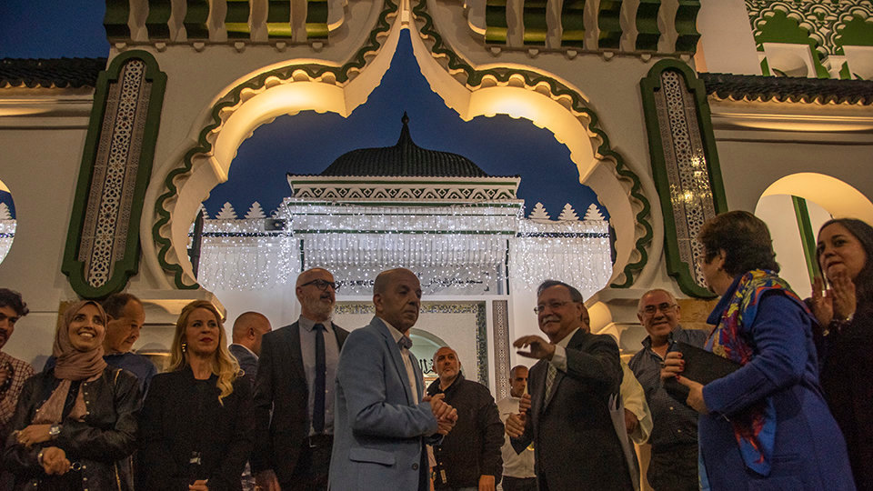 Inauguración de la iluminación de Ramadán