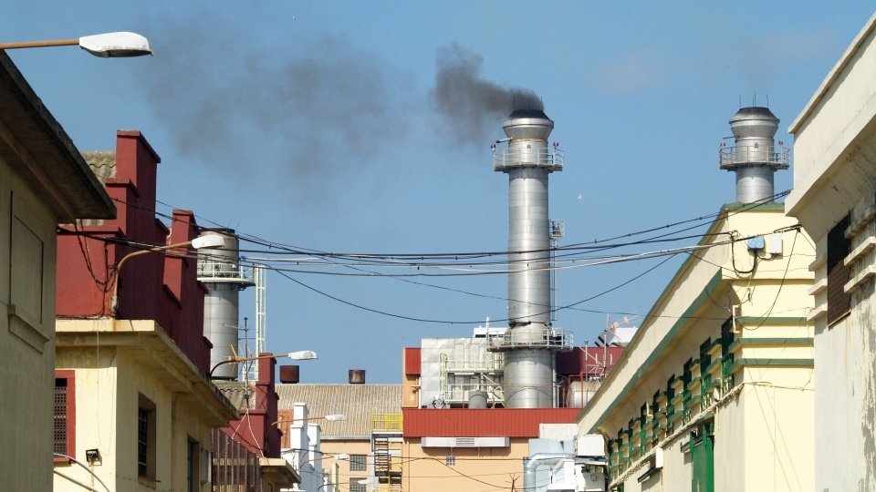 La central diésel de Endesa de Ceuta