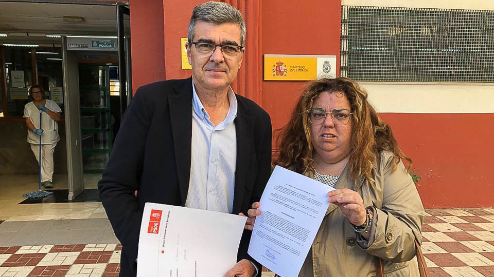 Denuncia PSOE David Muñoz (1 de 1)