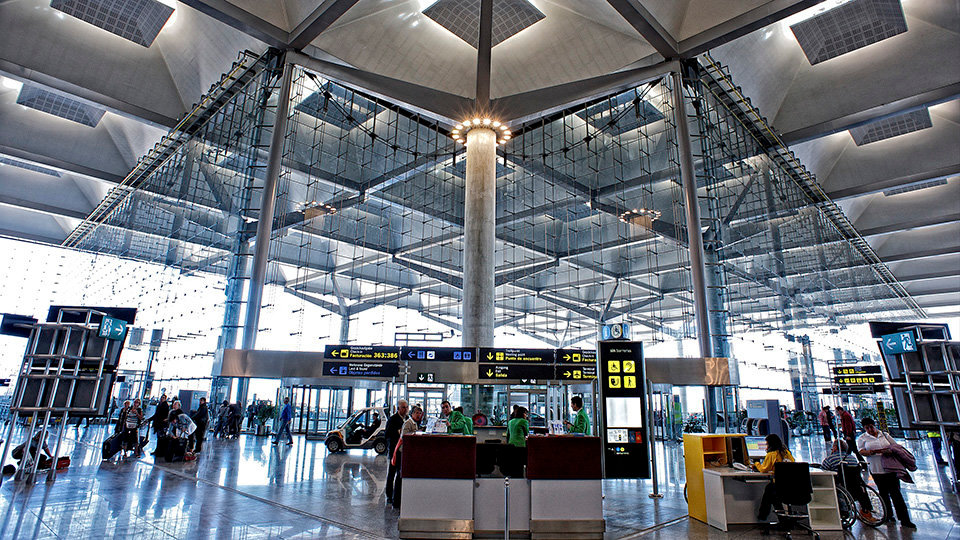 Terminal del Aeropuerto de Málaga