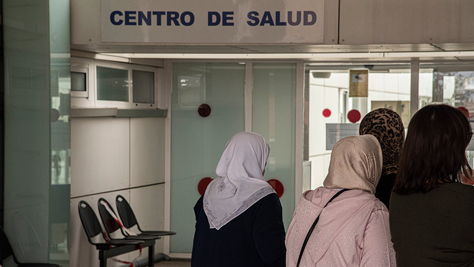 Centro de Salud Otero mujeres hiyab