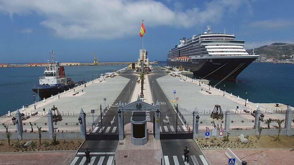 Puerto Muelle España Ceuta