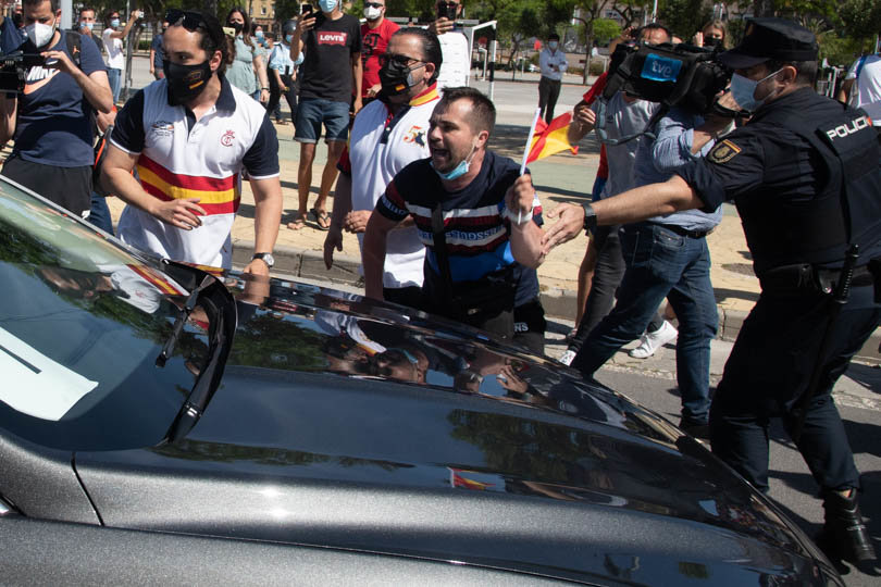 García Castañeda tras el intento de ataque al coche oficial del presidente del Gobierno-1